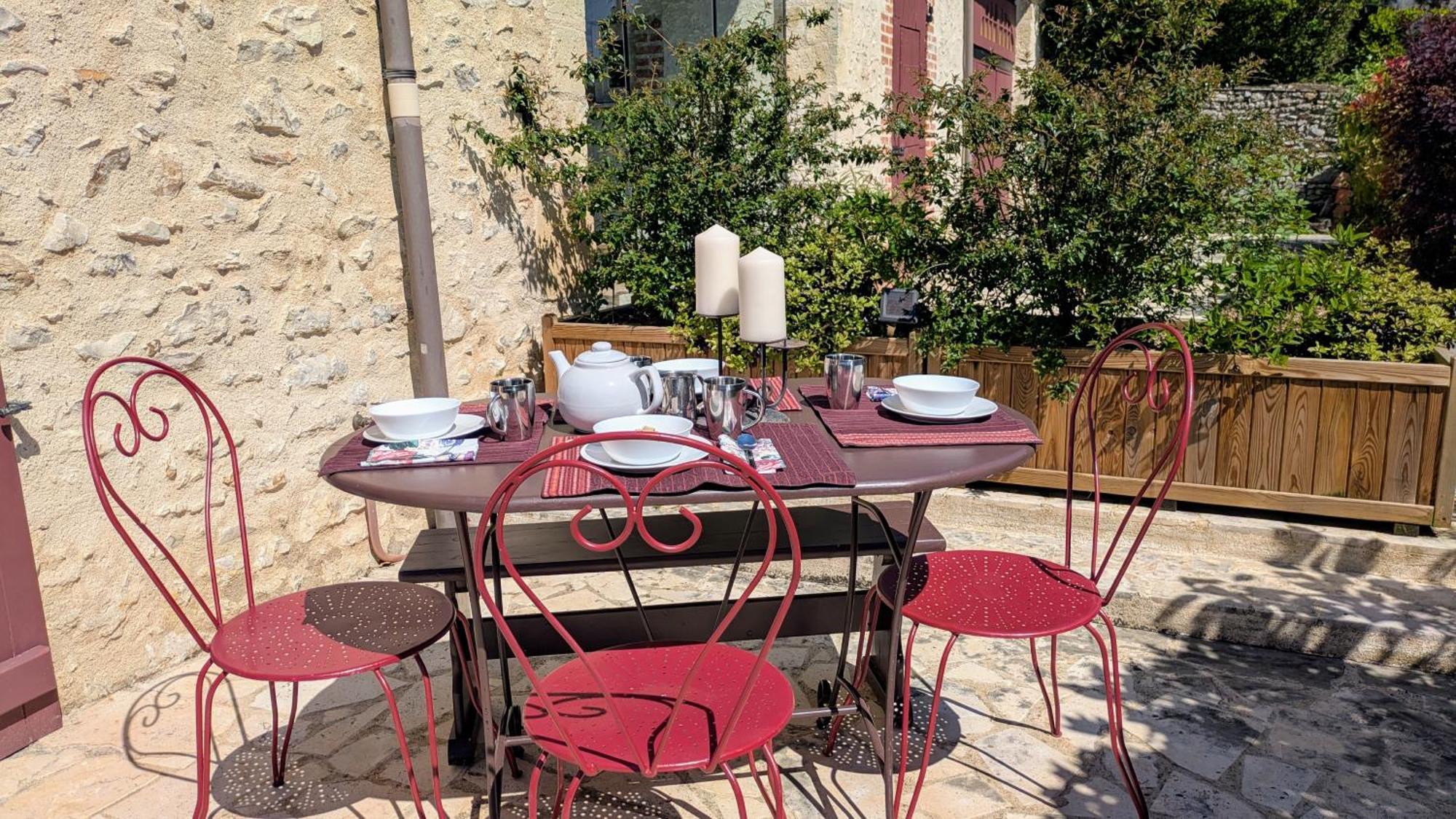 Les 7 tilleuls - Gîte Mesland Extérieur photo